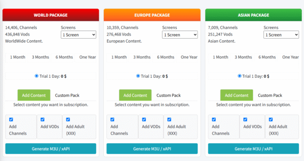 Smart4k IPTV Server